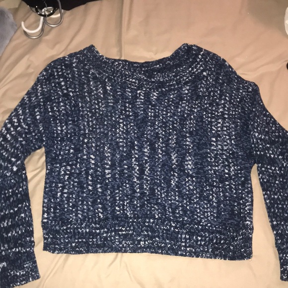 Blue and white knitted Gap sweater - Picture 1 of 1